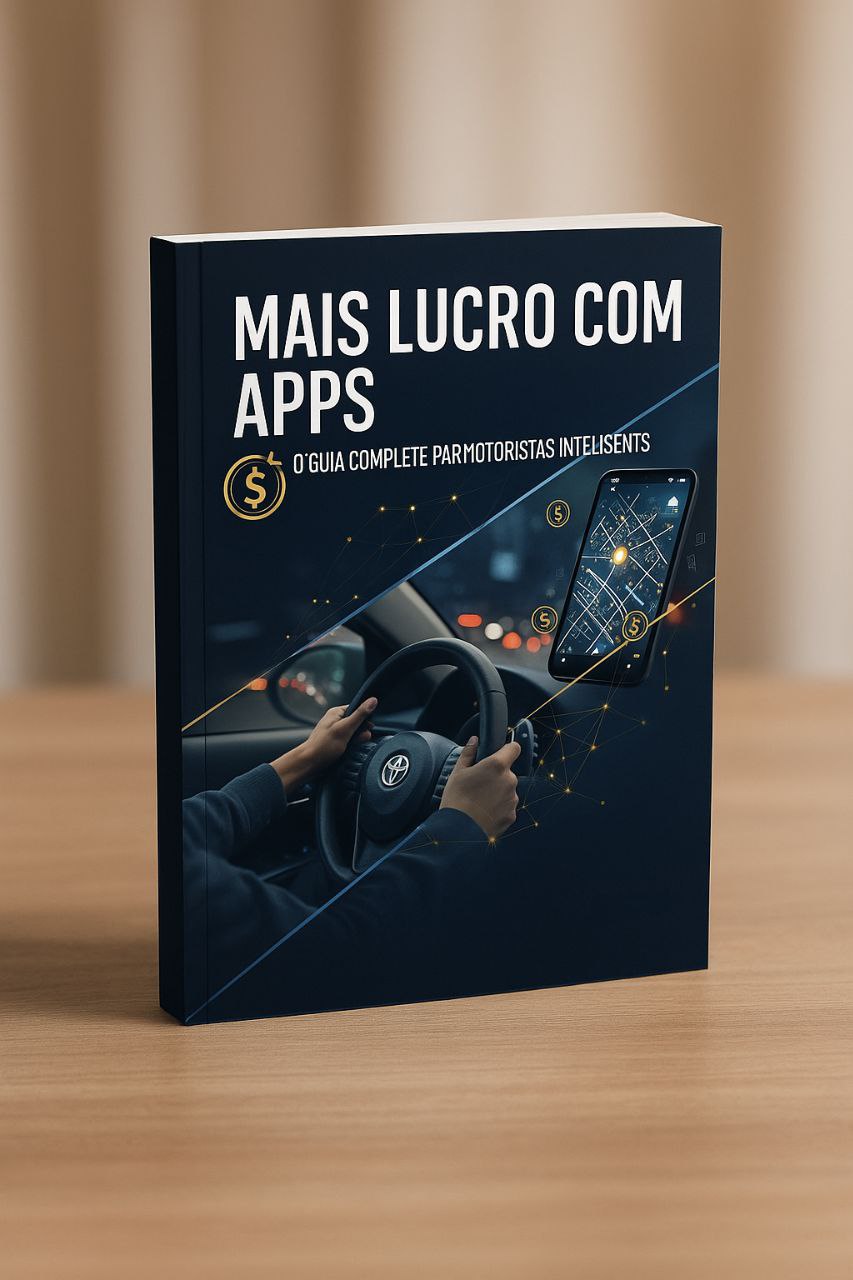 Mockup do eBook O Segredo dos Motoristas que Faturam Alto